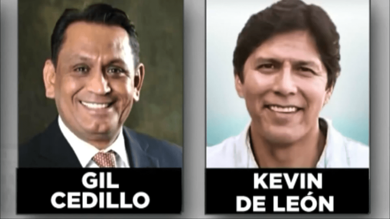Gil Cedillo and Kevin de Leon